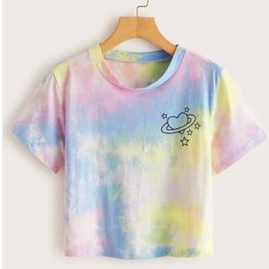 Tie Dye Crop Tee